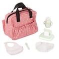 thumbnail image 1 of LullaBaby Baby Doll Diaper Bag Set Diaper Bag & Accessories, 1 of 9