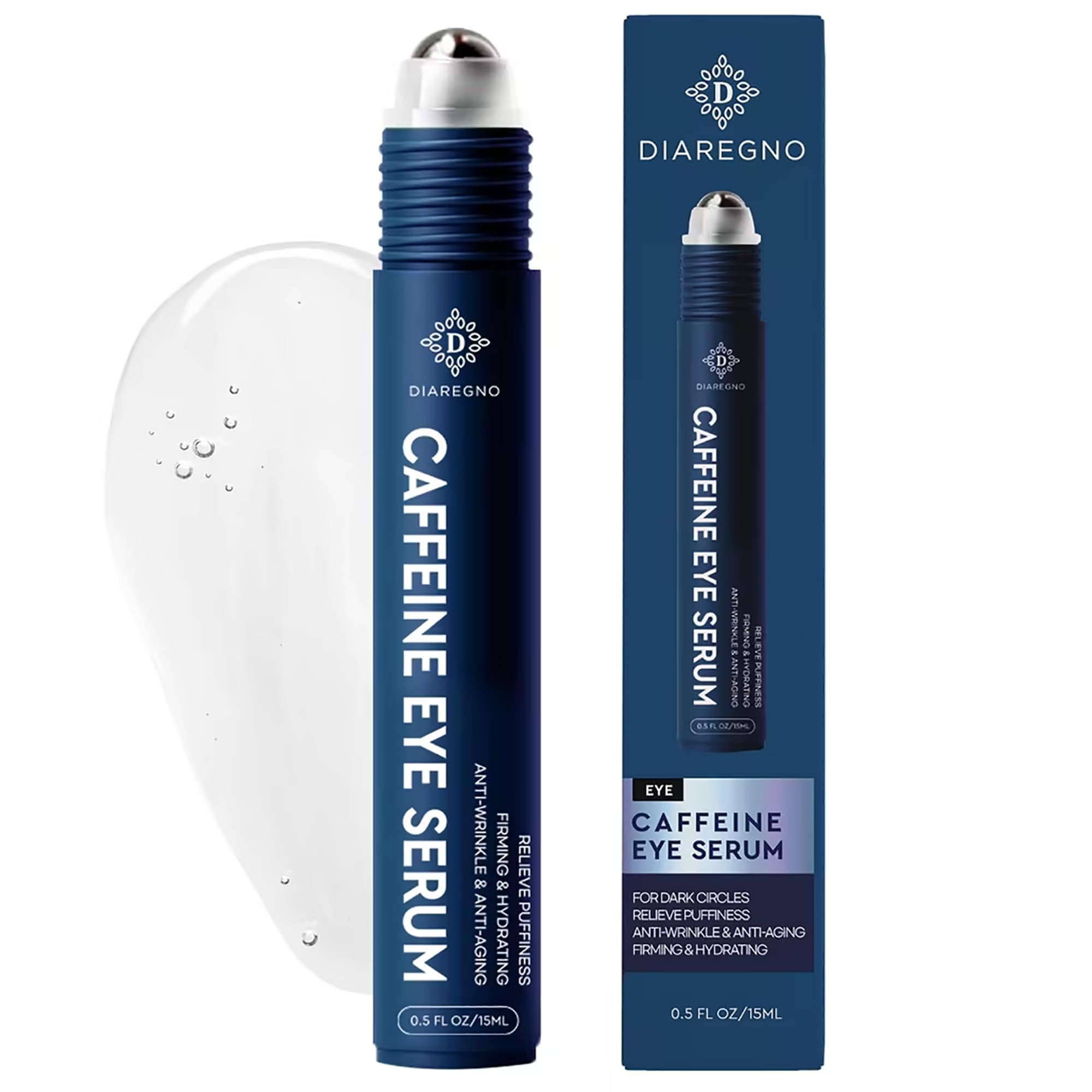 DIAREGNO Caffeine eye cream STF9 for dark circles Under eye serum for