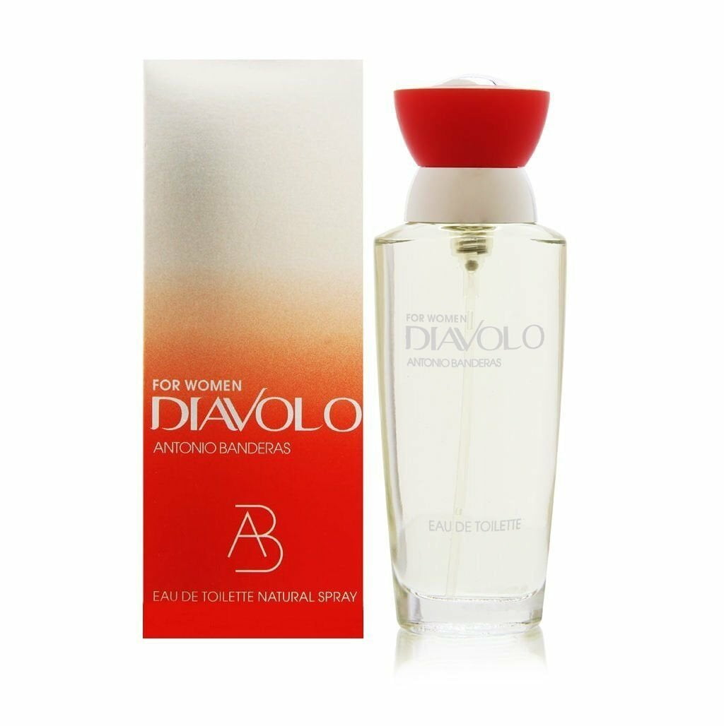 DIAVOLO Antonio Banderas 3.4 oz. EDT Spray Women's perfume NEW 100 ml NIB -  Walmart.com, image size:1024x1028