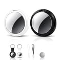 thumbnail image 1 of STARBIAO 2 Pack Bluetooth Tracker for Apple Find My, iOS Only, Key Wallet Luggage Locator, IP67 Waterproof, Left-Behind Alert, Lost Mode, Replaceable Battery, 1 of 9