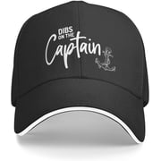 DIB On The Captain Cap Men Dad Hats Adjustable Hat Black