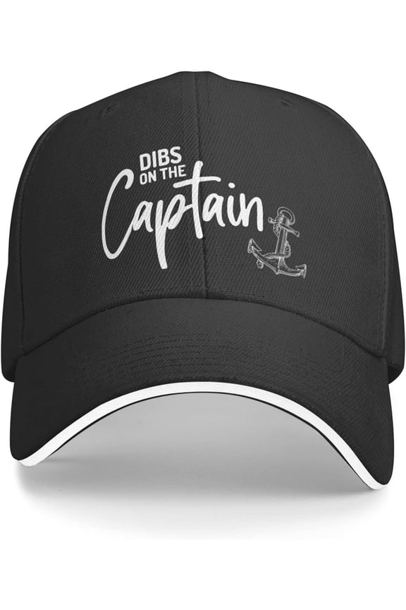 DIB On The Captain Cap Men Dad Hats Adjustable Hat Black