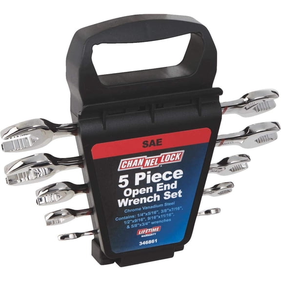 DIB Tool Imports 346861 Do it Best 5-Piece Open-End Wrench Set