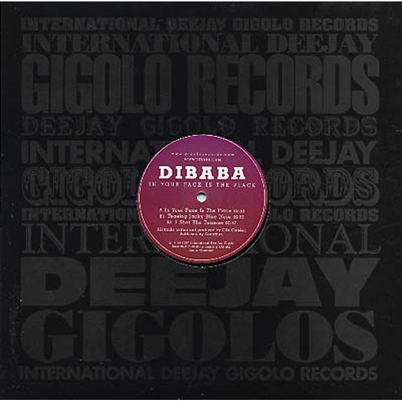 DIBABA In Your Face Is The Place Records & LPs