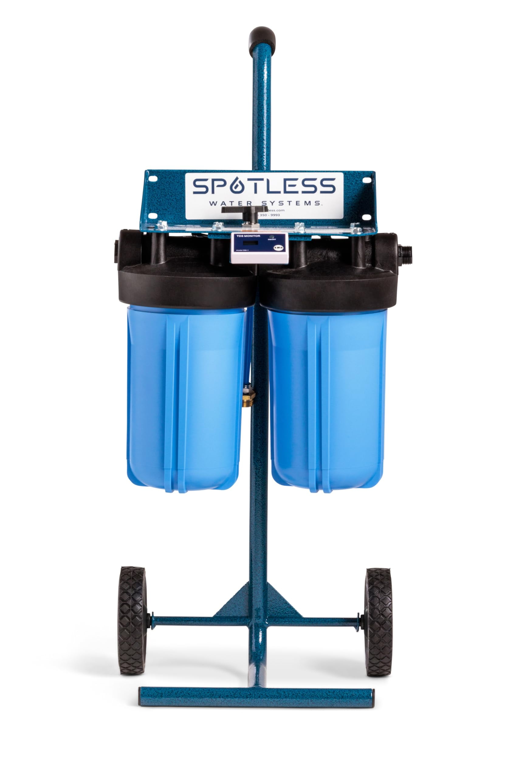 Spotless Water Systems - DIC-10, W/Integrated Bypass | Simple Window, Solar Panel, RV & Car Wash System, Works for All Vehicles, Motorcycles, Bikes, Boats, Planes, Yachts, Towel Drying Eliminated