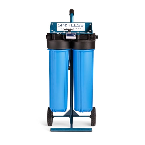 Spotless Water Systems - DIC-20B, W/Integrated Bypass | Simple Window, Solar Panel, RV & Car Wash System, Works for All Vehicles, Motorcycles, Bikes, Boats, Planes, Yachts, Towel Drying Eliminated