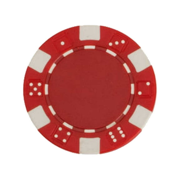 DICE Design POKER Chips 11.5 Gram | 25-count - White