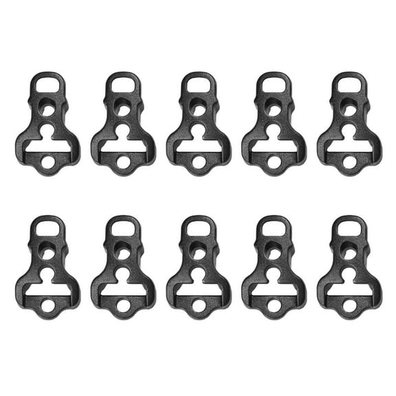 DICEWEN 10Pcs Tent Rope Fastener Adjustable Guy Rope Runners Tensioners Camping Nonslip Rope Buckles Stopper Hiking Accessory