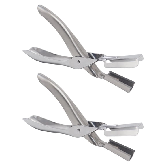 DICEWEN 2Pcs Steel Crawfish Sheller Tool Crayfish Peeler Easy Cleaning Kitchen Essential