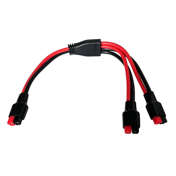 DICEWEN 30A 1 to 2 Power Splitter Cable 10AWG For Solar Panel Battery Charging And Power Station Equipment Accessories