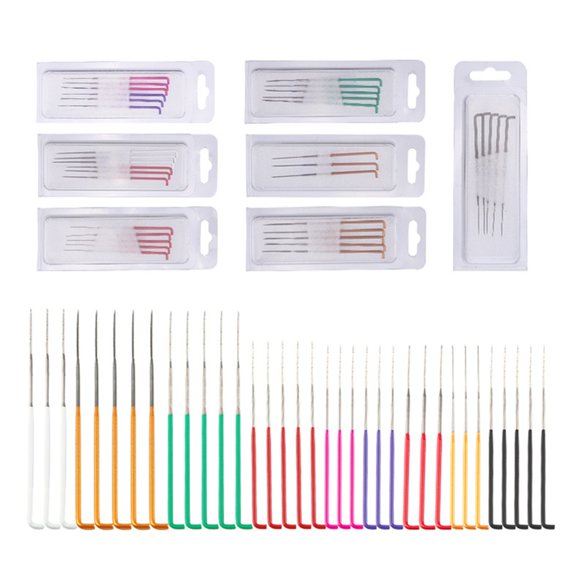 DICEWEN 35Pcs Felting Needle, Felting Needle 3 Sizes Felting Needle, Wool Felt Needle