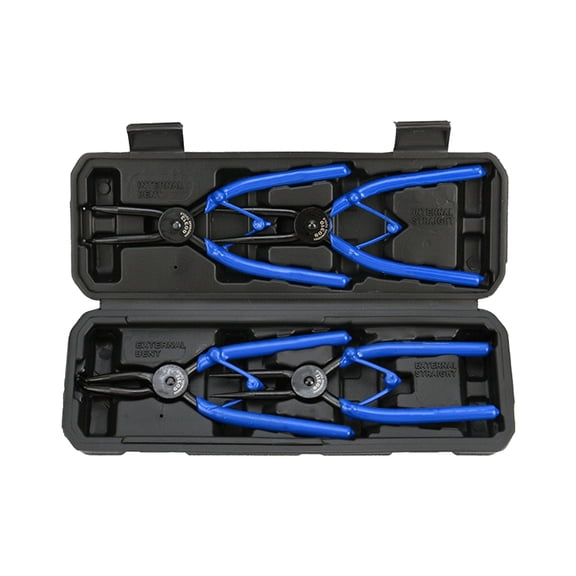 DICEWEN 4Pcs High Carbon Steel Snaps Rings Pliers Set For Internal External Retaining Rings