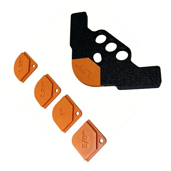DICEWEN 5PCS 3D published Desktop Fixture Holders For Woodworking And DIY Projects