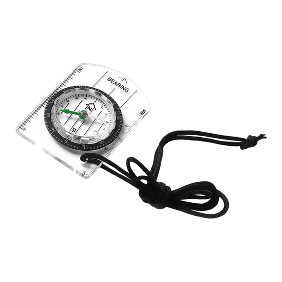DICEWEN Acrylic Compasses Map Ruler Orienteering Compasses for Hiking Backpacking