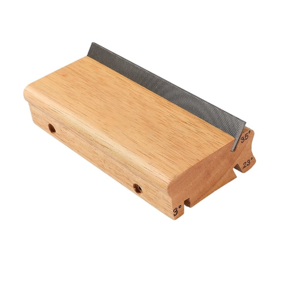 DICEWEN Adjustable Guitar Fret Trimming Tool 3/23/35 Degree for Smoothing Burrs on Electric Bass Ukulele Music Instruments
