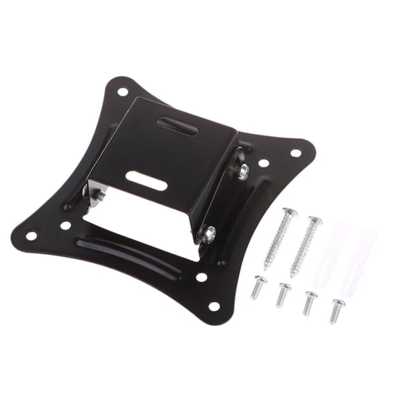 DICEWEN Adjustable Monitor Wall Bracket Allowing 15 Adjustment Viewing Angle to Minimize Reflection Freeing Up Desk Area
