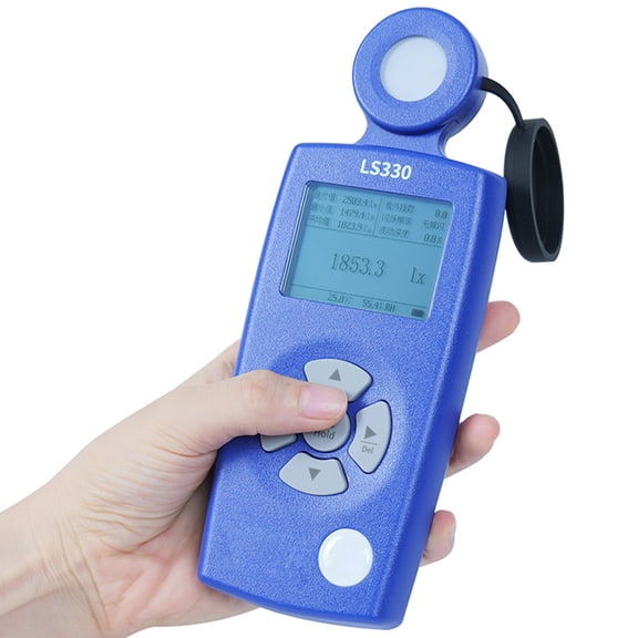 DICEWEN Advanced Illuminance Tester Featuring Flicker Analysis Function Suitable for Color Temperature Verification&CRI Testing