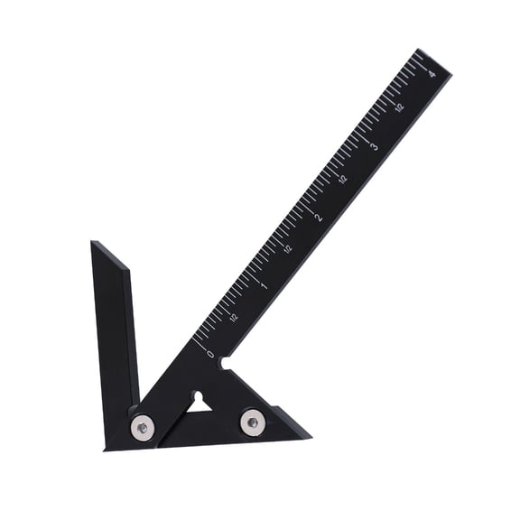 DICEWEN Aluminum Center Finders Tool 90 Degree Angles Line Gauges Precisions Angles Scribe for Woodturning Cabinetmaking Carpentry