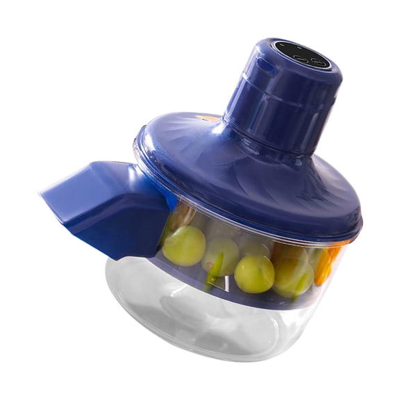DICEWEN Automatic Grape Skin Remover For Household Use Fast Electric Peeler With ABS+Metal Body For Various Fruits