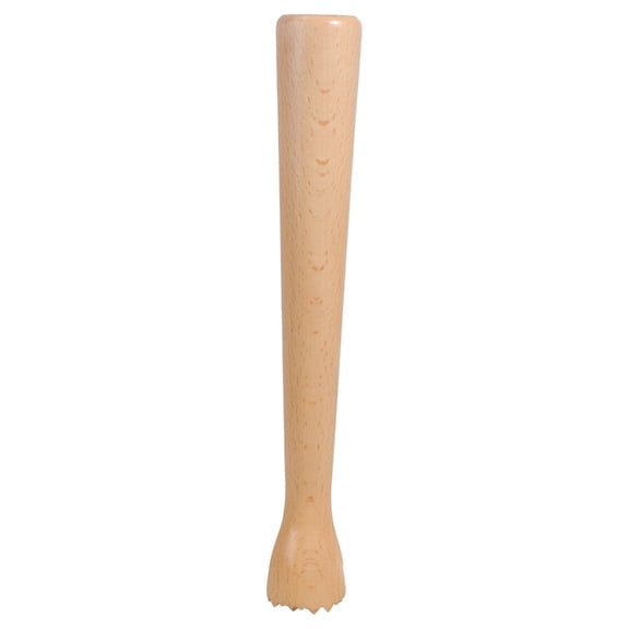 DICEWEN Beechwood Drink Muddler Masher Crusher Cocktail Damper Tool Ice Hammer
