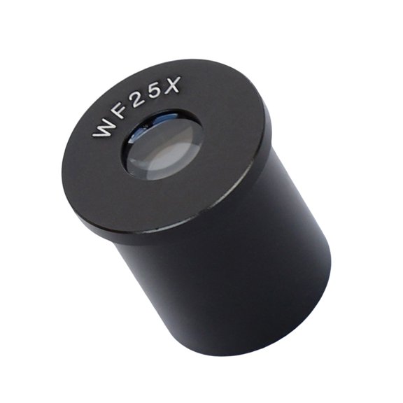 DICEWEN Biological Microscope Eyepiece Lens 25X Widefield Eyepiece with 23.2mm Interface For Microscope Viewing