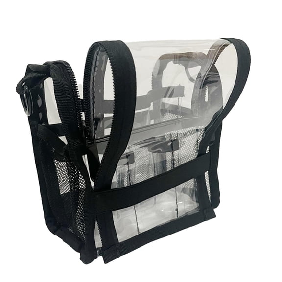 DICEWEN Clear PVC Makeup Holder For Lip Products And Gloss Easy To Carry