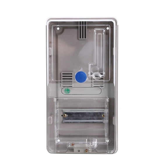 DICEWEN Clear Single Phase Meter Enclosure Box With Prepaid Card System For Easy Electricity Monitoring And Control