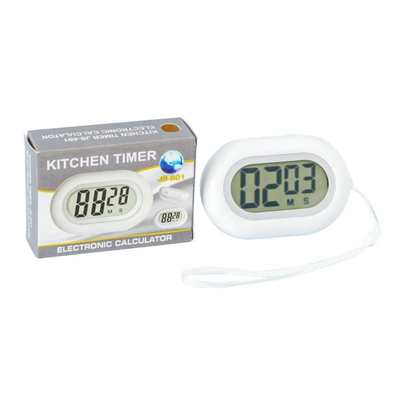 DICEWEN Digital Kitchen Timer Count Up & Count Down for Kids Teachers Cooking, Large Digital Display, Strong Magnet
