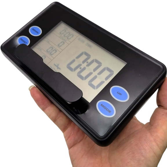 DICEWEN Digital Rowing Machine Display Counter Track Workout Indicator Speed Distance Time Monitor