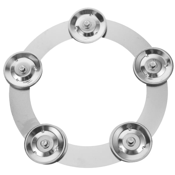 DICEWEN Drum Part Set Cymbal Bells Metal Cymbal Rings Drum Cymbal Rings for Drum