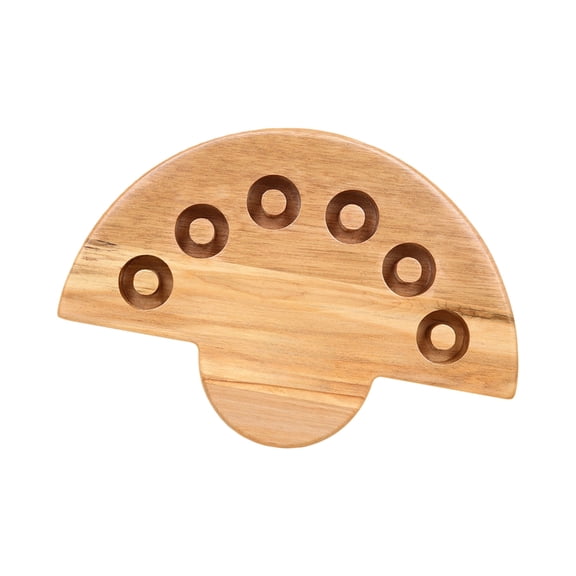 DICEWEN Durability Hardwood Mouthpiece Storage Rack Bakelite Mouthpiece Stand For High And Low Pitch Saxophones