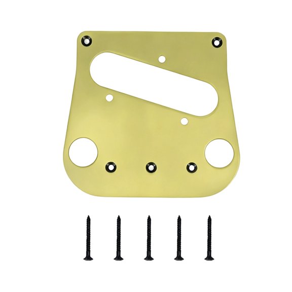 DICEWEN Electric Guitar Bridge Base Plate Adapter Electric Guitar Replacement Parts Enhanced String Resonance Maintenance