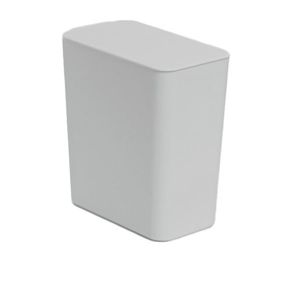 DICEWEN Enduring Trash Can with Lid Perfect for Long Terms Use at Office House Desktop Waste Bin with Secure Cover Functional for School Kitchen Desktop Use