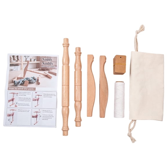 DICEWEN Ergonomic Yarn Winder I Shape Thread Spool Holder For Weaving Knitting