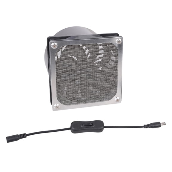 DICEWEN Exhaust Fan 120mm Double Bearing Blower 12V Variable Speed Cooling Fan
