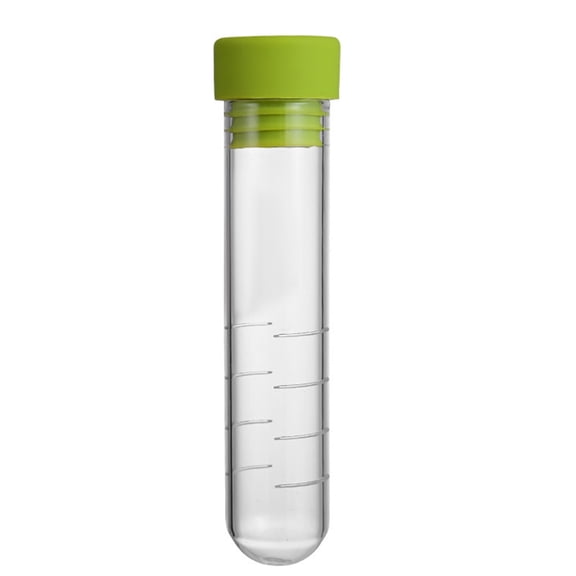 DICEWEN Glass Test Tube Teas Infuser Easy Separation Design Teas Strainer for Home Brewing