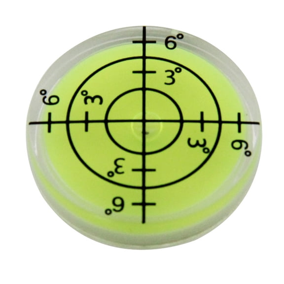 DICEWEN Golfball Marker Round Bubble Levels Golfs Putting Aid High Precision Reader