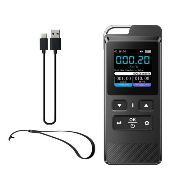 DICEWEN Handheld Gamma And X Ray Radiation Meter with Timed Monitoring Function and Historical Data Recording Capability GC02
