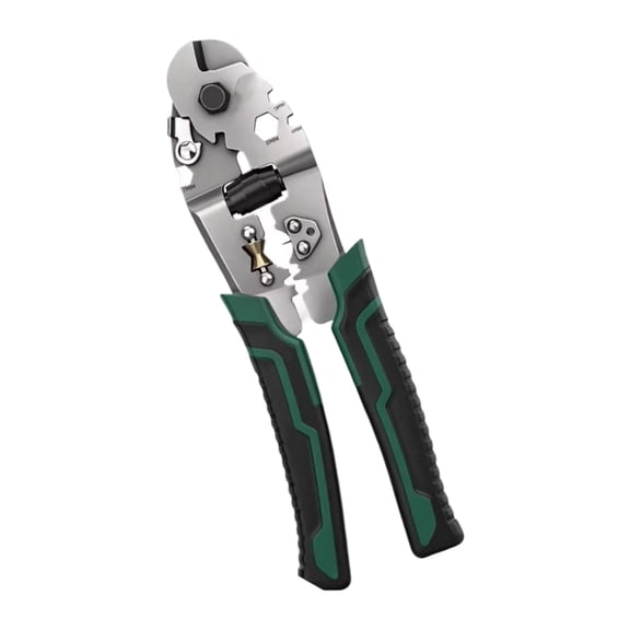 DICEWEN Industrial 8 Inches Carbon Steel Cable Cutter Pliers Wire Rope Scissor Tool For Electrical Work And Construction Sites