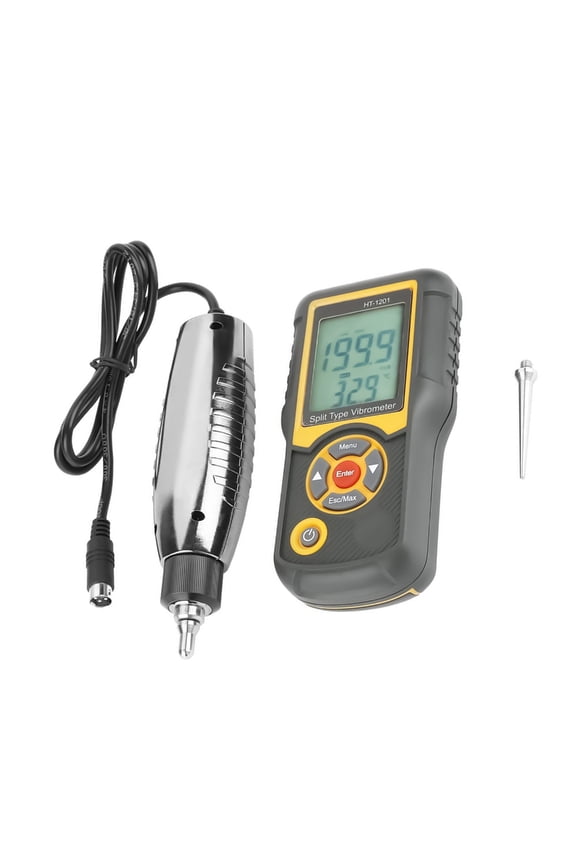 Industrial Vibration Monitor 15Hz 10kHz Measurement Ranges 0C 60C Operation