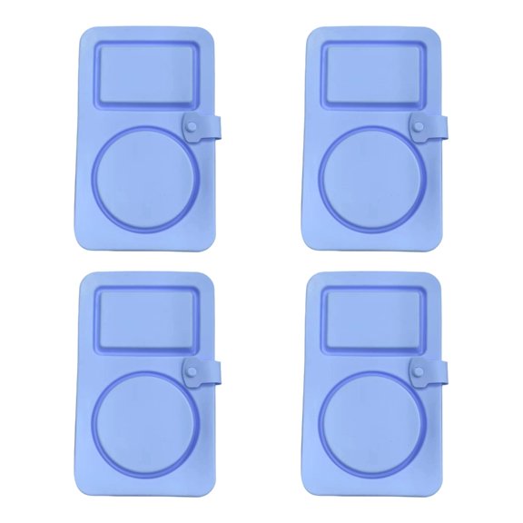 DICEWEN Leak Proof Silicone Box Food Grade Foldable Container Duals Chamber Design Kitchen Organizer Travel Friendly