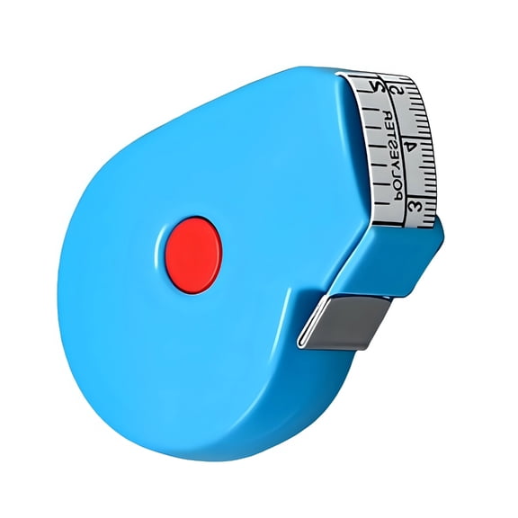 DICEWEN Lightweight Easy Carry 1.5m Retractable Soft Tape Measure Ideal for DIY Projects