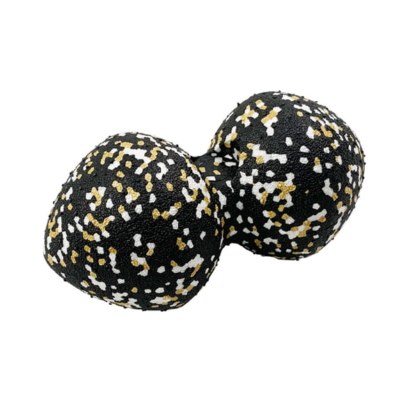 DICEWEN Mini Peanut Massage Foam Roller Manual Deep Tissue Massage Tool Double for Physical Durable