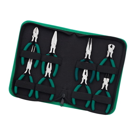 DICEWEN Miniature Pliers Set High Carbon Steel Pliers Tool For Fine Work In Tight Spaces