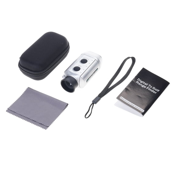 DICEWEN Portable Aluminum Golf Scope Rangefinder Featuring Fast Distance Calculation And Fogproof Design With Digital Display