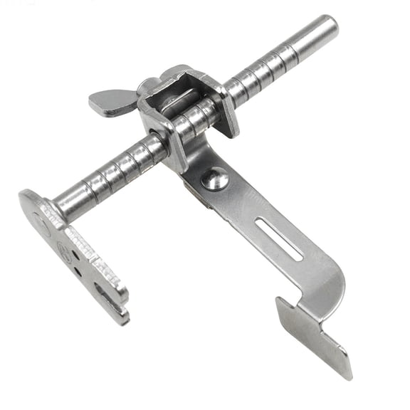 DICEWEN Professional Flatbed Sewing Machine Guide Width Adjustable Metal Flatbed Stitching Guide For Industrial Sewing Machine