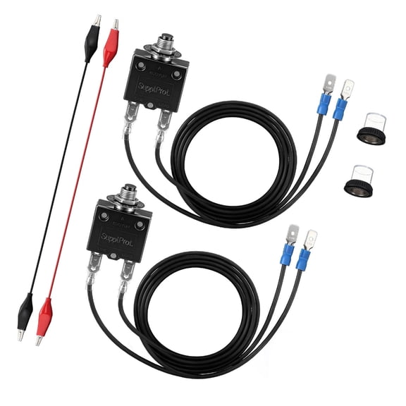 DICEWEN Reliable 3 Amp 5 Amp Fuses Tester Set Electrical Test for Home & Commercial Use
