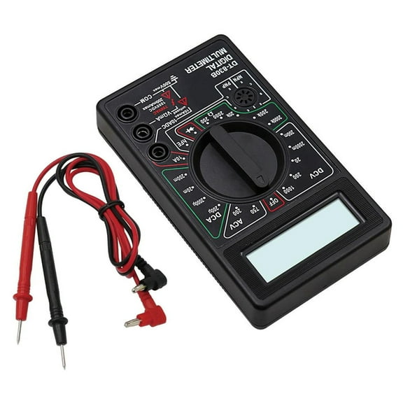 DICEWEN Reliable Digital Multimeter with Easy to Read LCD Screen Electric Meter designs for Household Use & Laboratory Testing