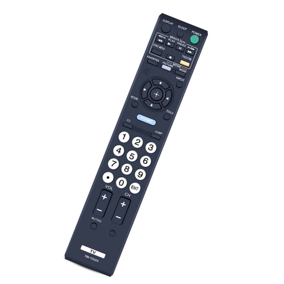 DICEWEN Remote Control Providing Quick Access to TV Channel and Applications for RM-YD025 Replacement Ergonomic Remote Control