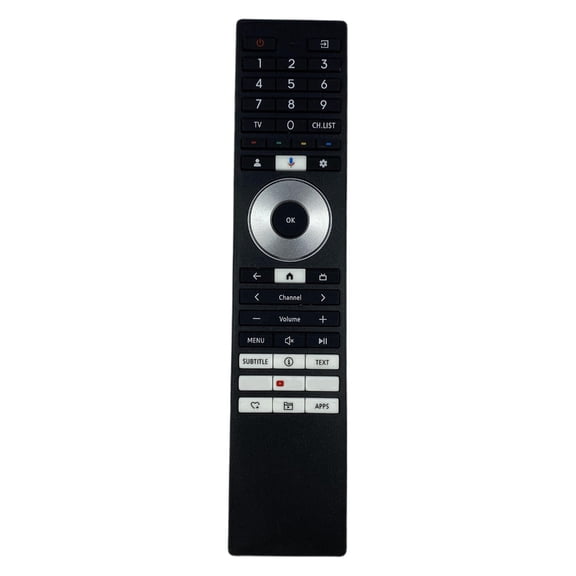 DICEWEN Replacement Remote Control For CT95090 Digital TVs Easy Setups Ergonomic Keys Long Lasts Build